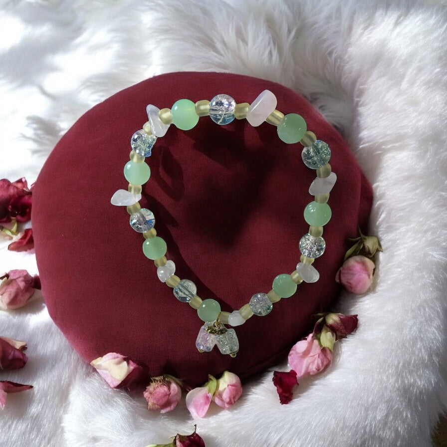 Artisan Glass Beaded Bracelet