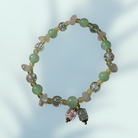 Artisan Glass Beaded Bracelet
