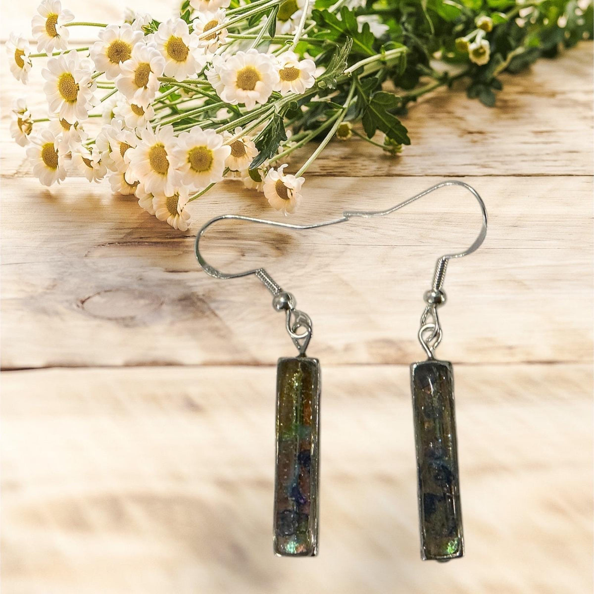 Rectangle Mini Earrings