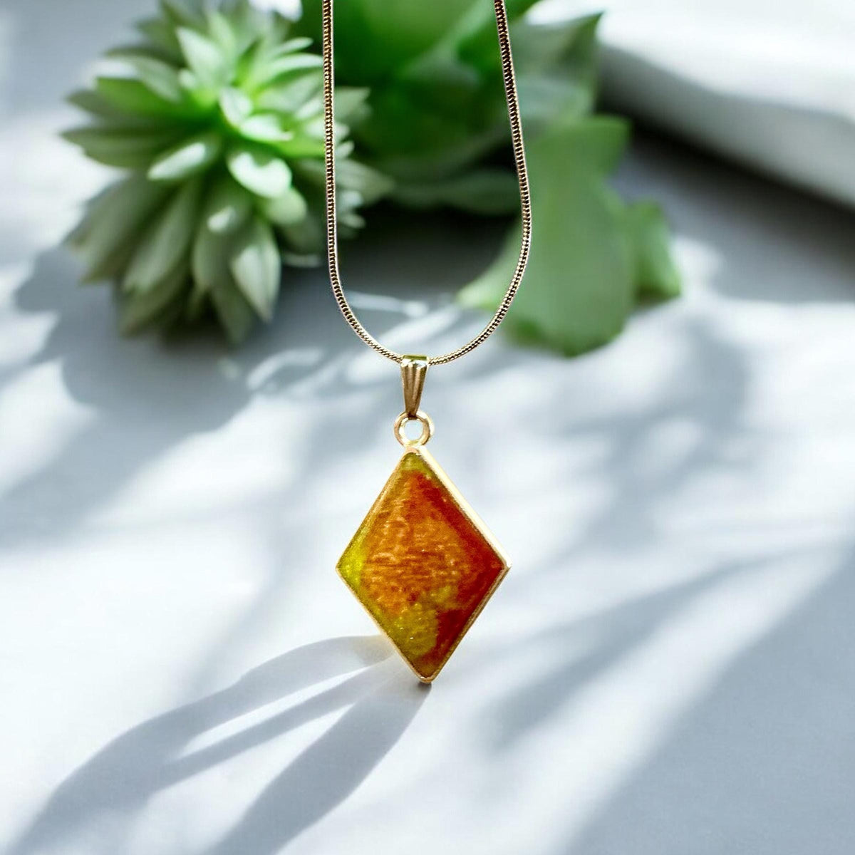 Diamond Shaped Pendant