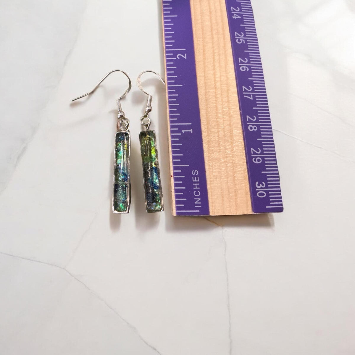 Rectangle Mini Earrings
