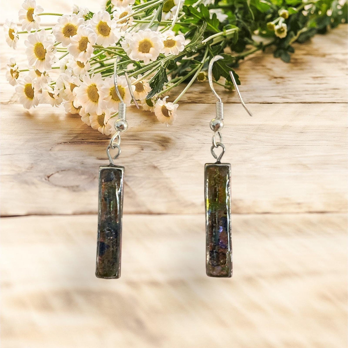 Rectangle Mini Earrings
