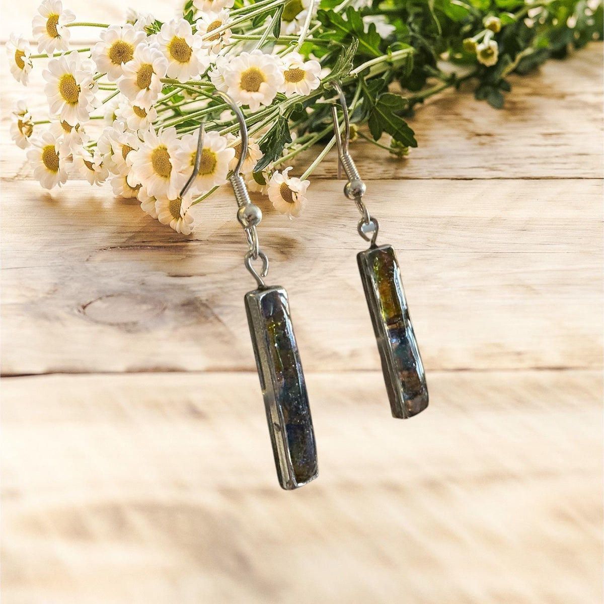 Rectangle Mini Earrings