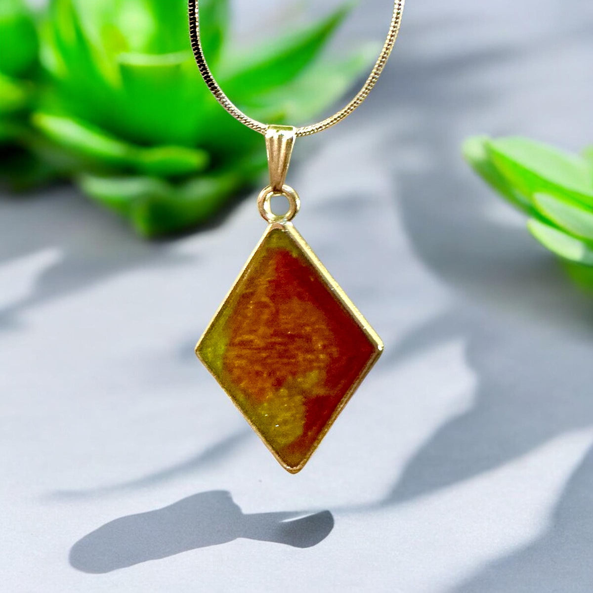 Diamond Shaped Pendant