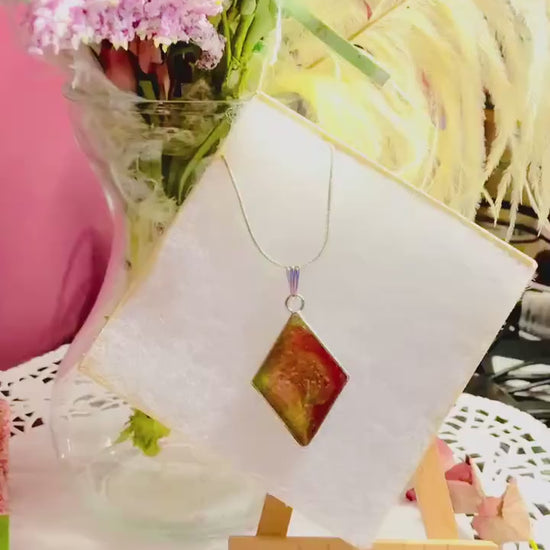 Diamond Shaped Pendant