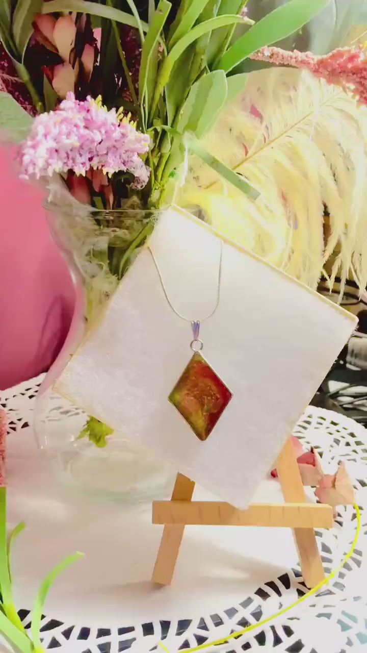 Diamond Shaped Pendant