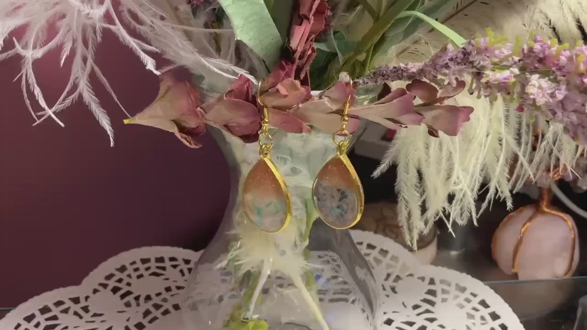 Teardrop Dangle Earrings